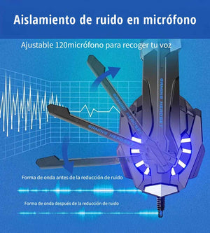 <strong>Gamer Headphones.</strong> Sonido que mejora tu mundo.