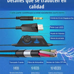 <strong>Gamer Headphones.</strong> Sonido que mejora tu mundo.