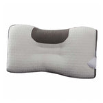 Almohada cervical viscoelástica Perfect Dream Pillow, diseño ergonómico en vista frontal, sobre fondo blanco.